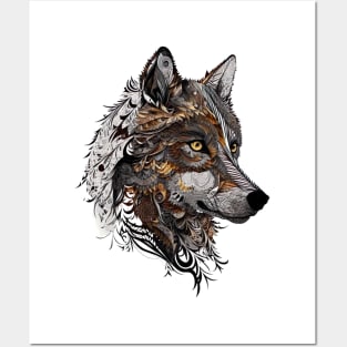 Wolf Posters and Art